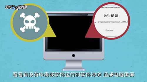台式机电脑黑屏如何解决
