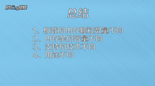 如何区别服务器台式机的内存