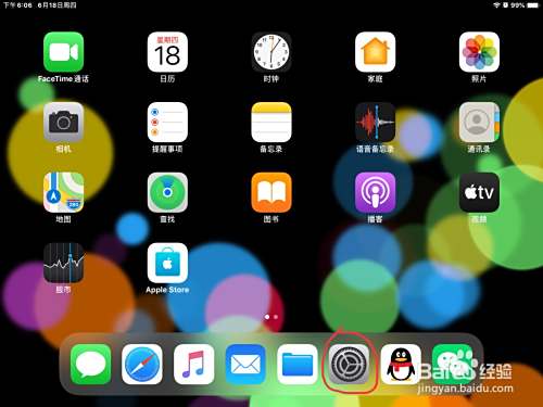 iPad怎么调节电话和短信的铃声