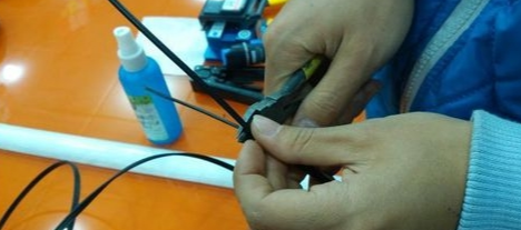 光纤线怎么接