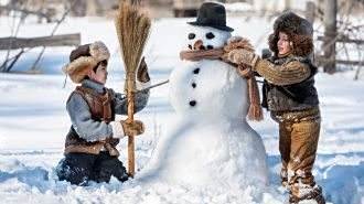 雪地拍照技巧