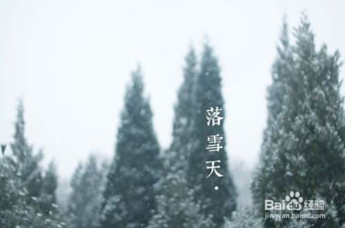 雪地拍照技巧