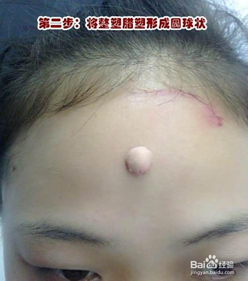 影视特效化妆教程：[1]枪伤化妆效果