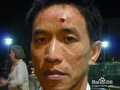 影视特效化妆教程：[1]枪伤化妆效果