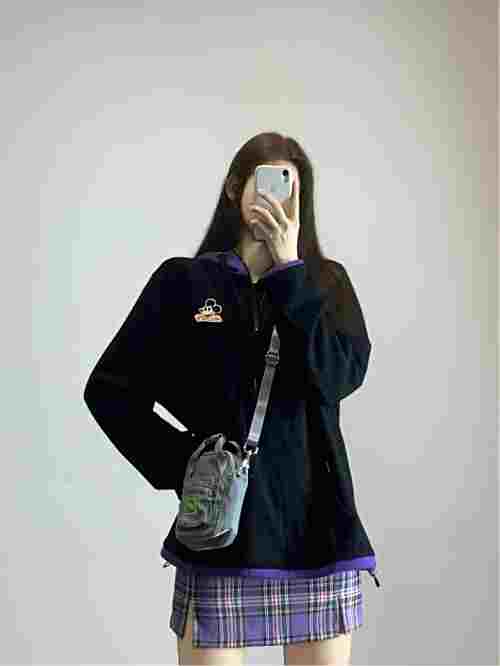 OOTD｜女生元气穿搭｜紫色系穿搭