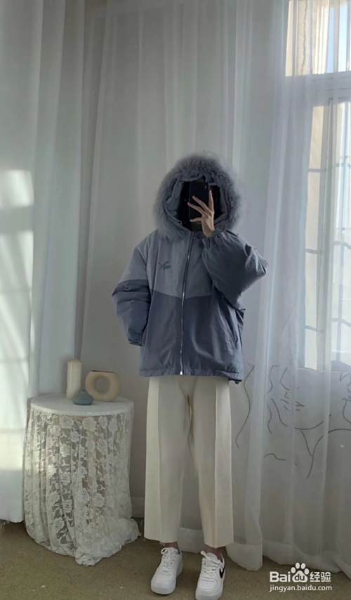 棉服穿搭分享