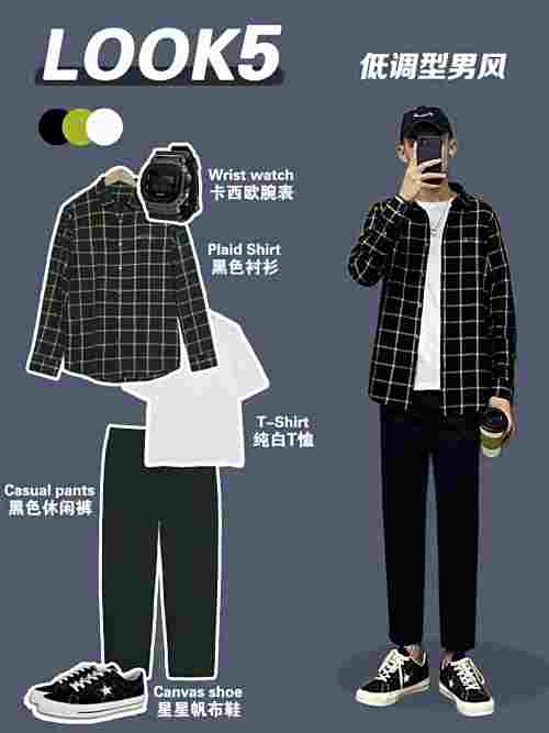 170-190男生穿搭｜衬衫卫衣穿搭合集