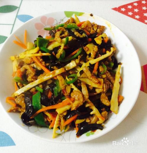 家常菜：鱼香肉丝