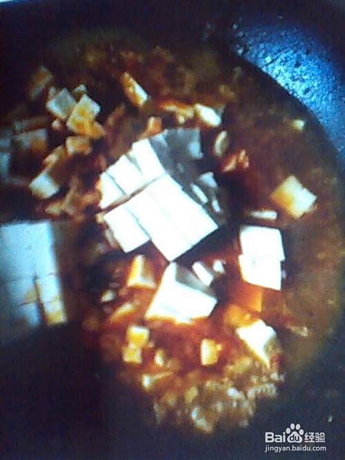 家常菜：麻婆豆腐