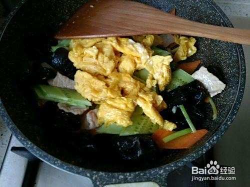 家常菜木须肉