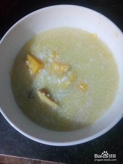 好喝的地瓜早餐粥