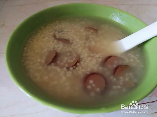 好喝的小米红枣粥