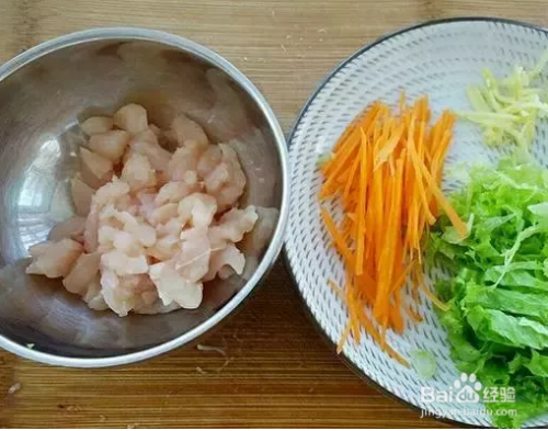 鸡肉青菜粥怎么熬