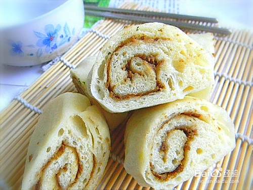 花样主食——芝麻酱面卷