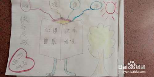 四年级心理健康手抄报一等奖