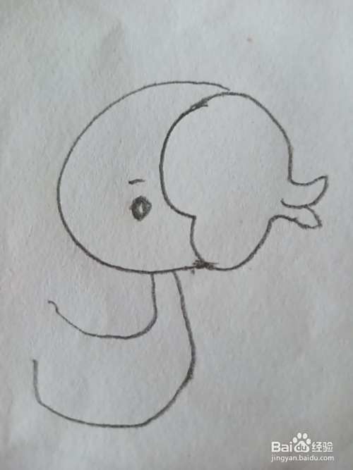 玩具鸭简笔画
