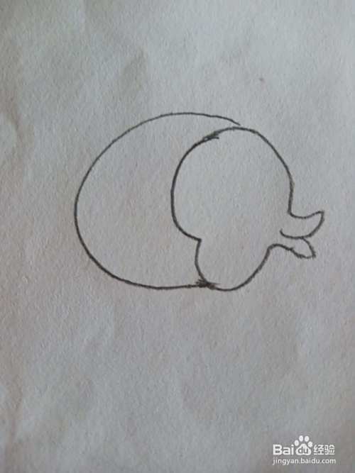 玩具鸭简笔画