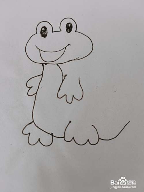 画玩具动物