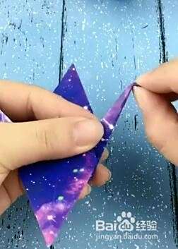教你叠星空千纸鹤