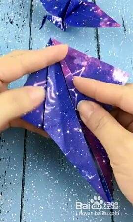 教你叠星空千纸鹤