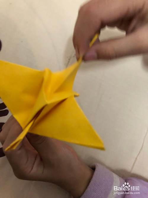 制作叠纸千纸鹤
