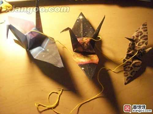 怎样叠千纸鹤？