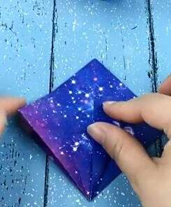 教你叠星空千纸鹤