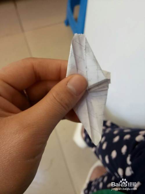 千纸鹤纸叠法！