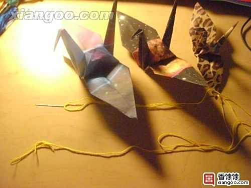 怎样叠千纸鹤？