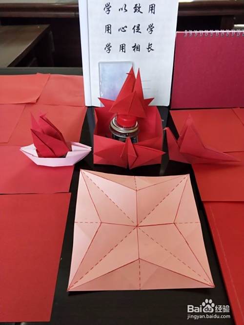 艺术馆：漂亮的千纸鹤。