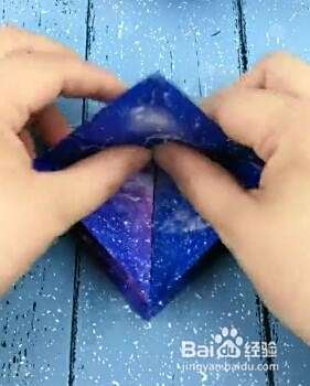 教你叠星空千纸鹤