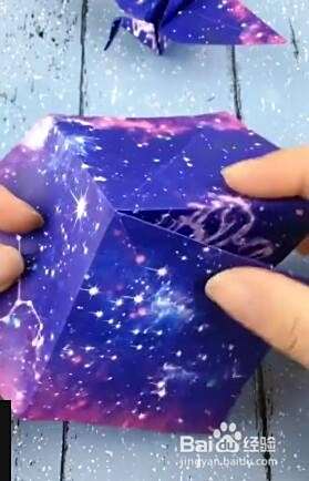 教你叠星空千纸鹤