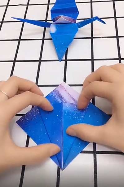 手工漂亮的千纸鹤怎么折