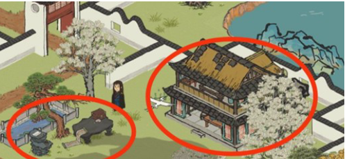 《江南百景图》董其昌书画坐标董其昌书画在哪里