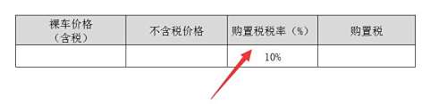 买新车交多少购置税