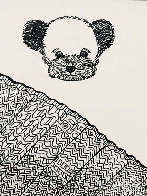 插画教程之萌犬泰迪