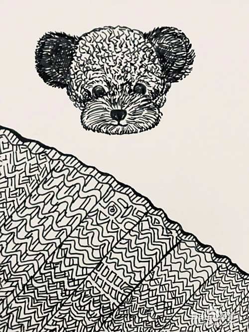 插画教程之萌犬泰迪