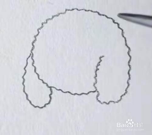 简笔画泰迪犬怎么画