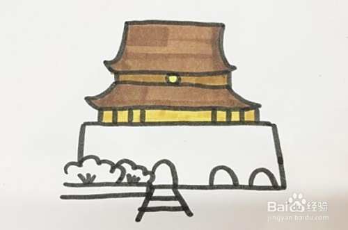 房屋的简笔画
