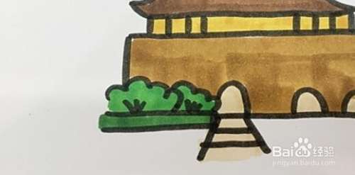 房屋的简笔画