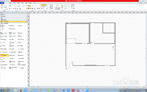 如何使用Visio2010创建家居规划图？