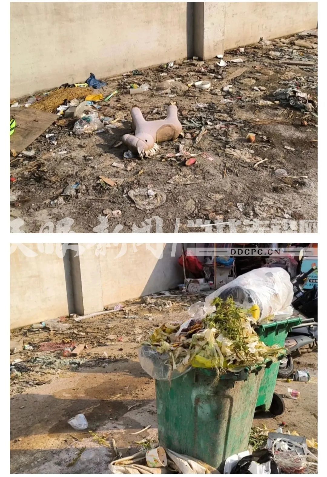 贵阳一地铁站附近垃圾遍地无人管？相关部门：清！