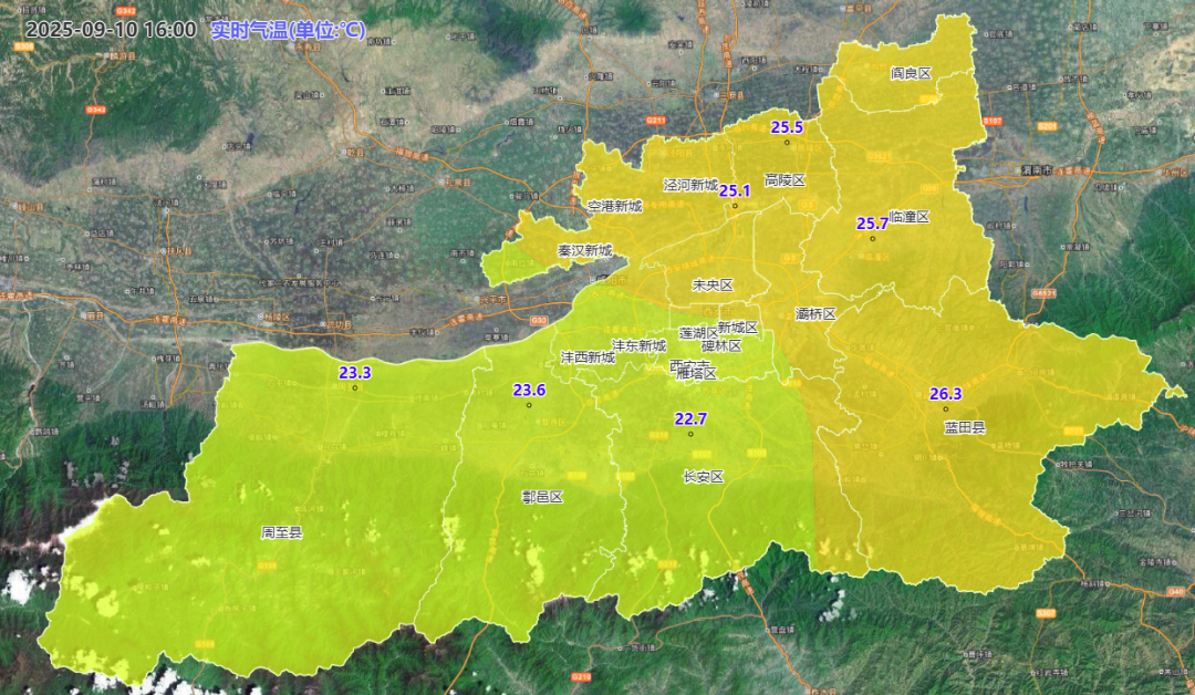 西安发布:明日全市中到大雨,降水结束时间就在……