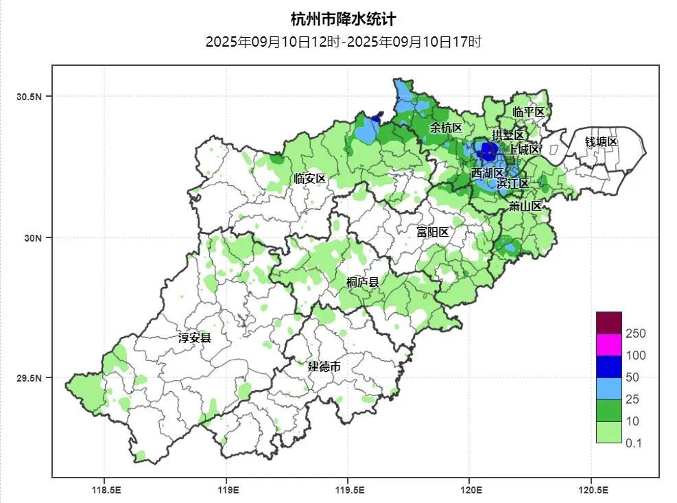 杭州天气切换模式!雷阵雨天气增多!