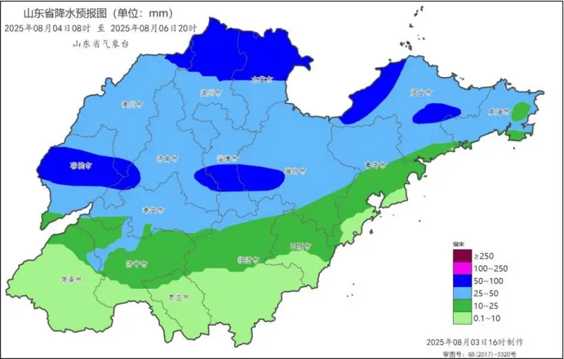 暴雨+10级大风！山东发布降水预报，请注意防范