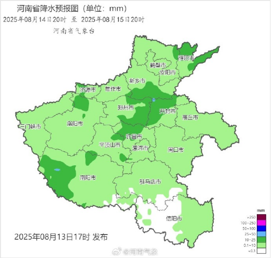 雨、中雨、大雨！今天河南全省有雨！雨后警惕“花蚊子”，河南已被列入风险地区