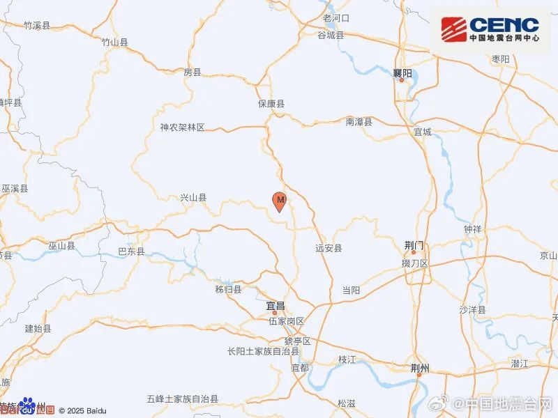 湖北深夜突发地震，多地有震感！网友：床明显晃动了