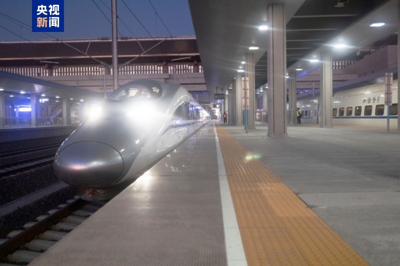 集大原高铁首次开行长距离试验列车 为年底具备开通条件奠定基础
