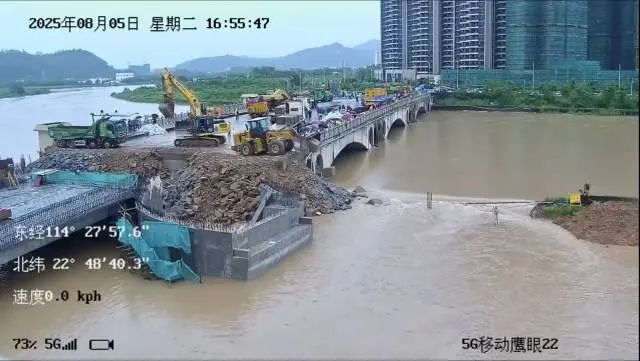 惠州惠阳淡水河决堤？官方辟谣：是强降雨导致漫堤，已连夜合龙
