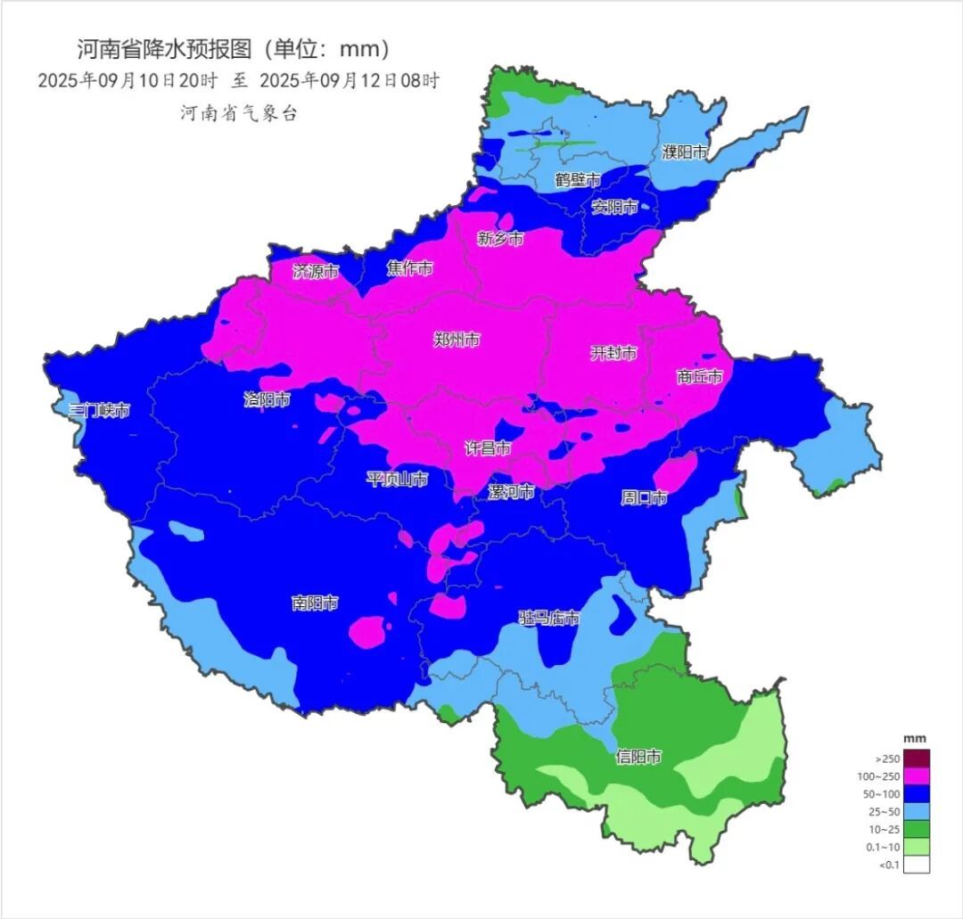 12级大风!雨量超180毫米!敲黑板,河南大暴雨真要来了:持续时间长、累计雨量大、小时雨强大